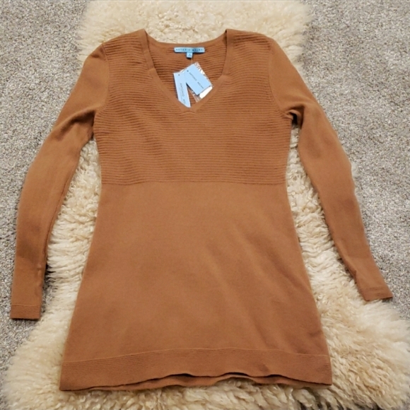 🐫 ANTONIO MELANI 100% Cashmere Tunic Sweater - Picture 3 of 7